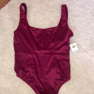 NWT Magenta Free People Body Suit